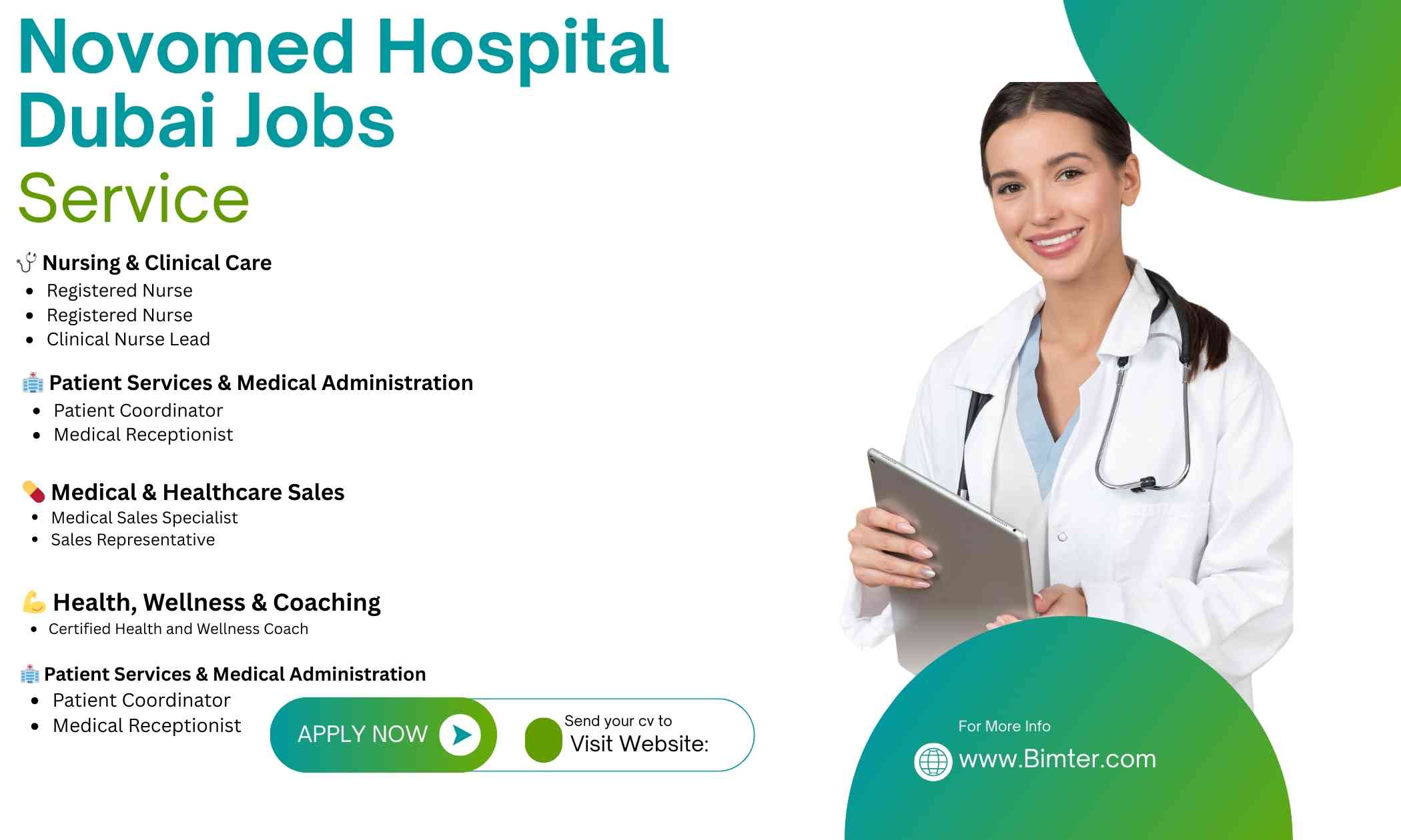 Novomed Hospital Dubai Jobs