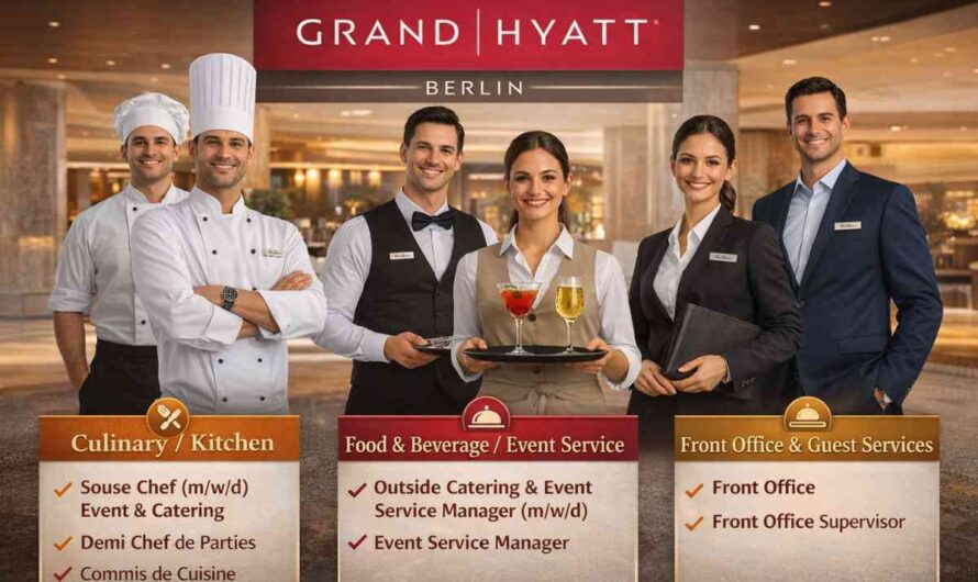 Grand Hyatt Berlin, Hotel Jobs Germany