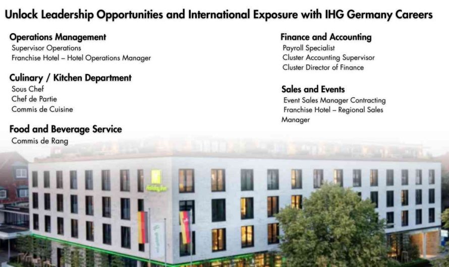 Unlock Leadership Opportunities and International Exposure with IHG Germany Careers