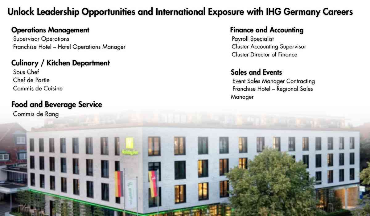 Unlock Leadership Opportunities and International Exposure with IHG Germany Careers