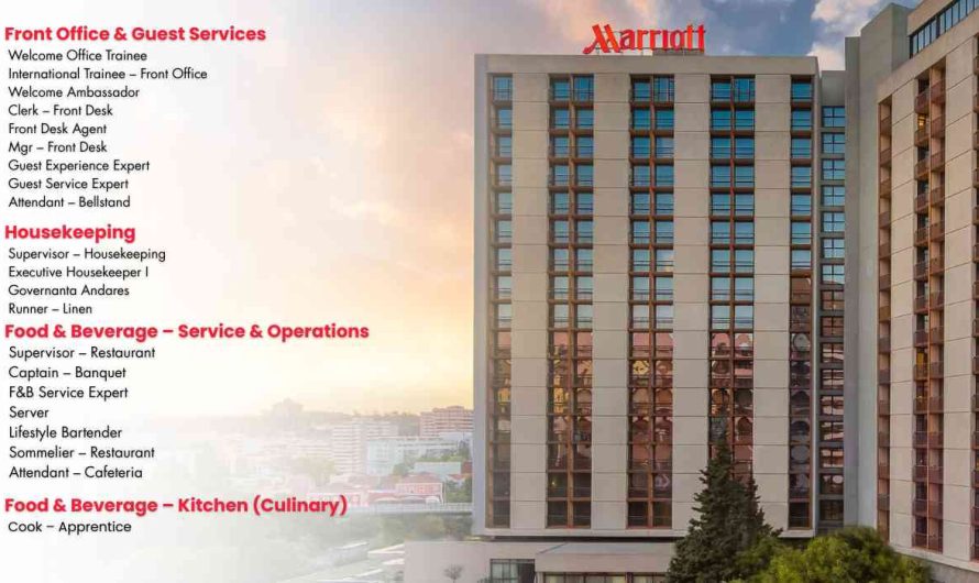 Discover Incredible Career Opportunities with Marriott International Hotels in Portugal