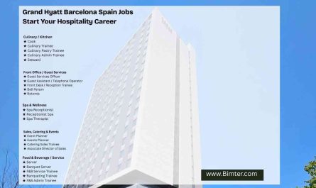 Grand Hyatt Barcelona Spain Jobs – Start Your Hospitality Career