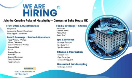 Join the Creative Pulse of Hospitality – Careers at Soho House UK