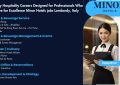 Luxury Hospitality Careers Designed for Professionals Who Strive for Excellence Minor Hotels jobs Lombardy, Italy