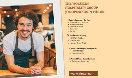 The Wolseley Hospitality Group – Job Openings in the UK