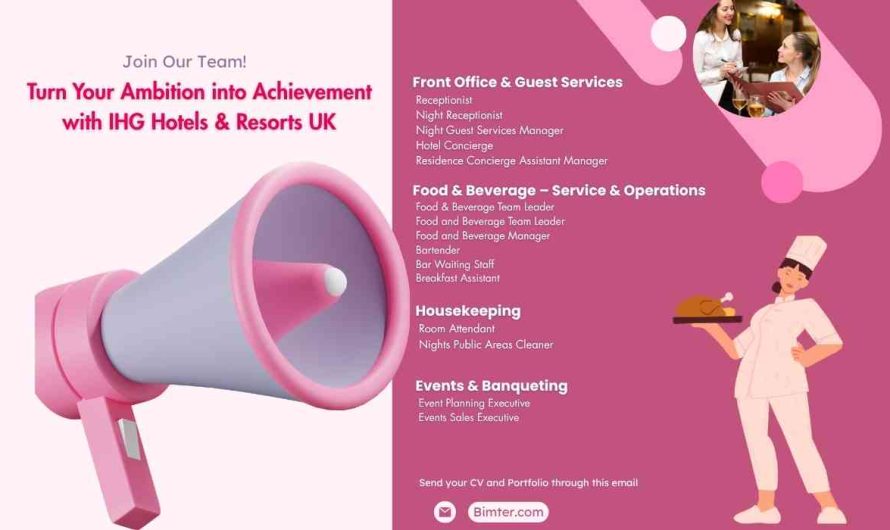 Turn Your Ambition into Achievement with IHG Hotels & Resorts UK