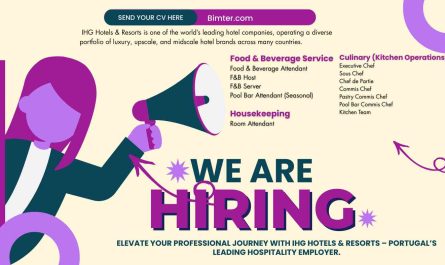Elevate Your Professional Journey with IHG Hotels & Resorts – Portugal’s Leading Hospitality Employer.