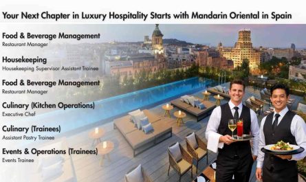 Your Next Chapter in Luxury Hospitality Starts with Mandarin Oriental in Spain